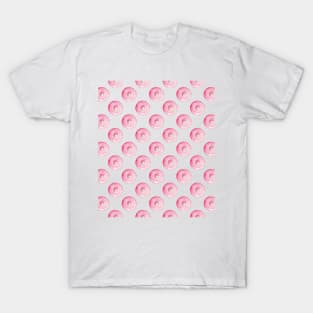 Pink Donut Pattern T-Shirt